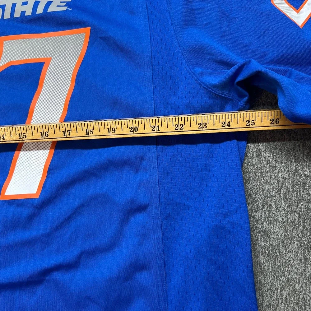 Nike Boise State Broncos Football‎ Jersey Blue 27 Mens XL FA13BID MSTR08389